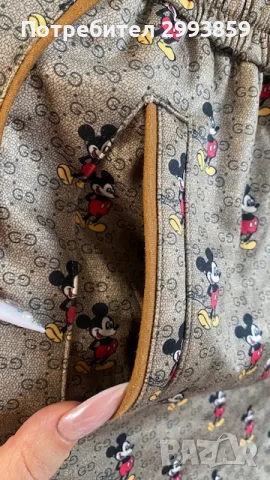 Екип Гучи XS-S Gucci MICKEY MOUSE tracksuit, снимка 6 - Спортни екипи - 55741214