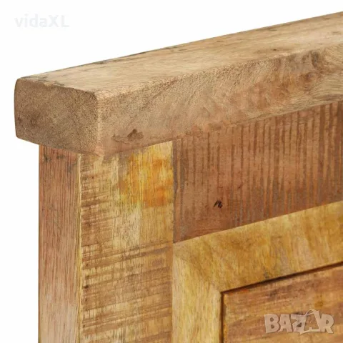 vidaXL Закачалки за дрехи, 2 бр, мангово дърво масив, 38x100 см, снимка 5 - Закачалки - 56147115