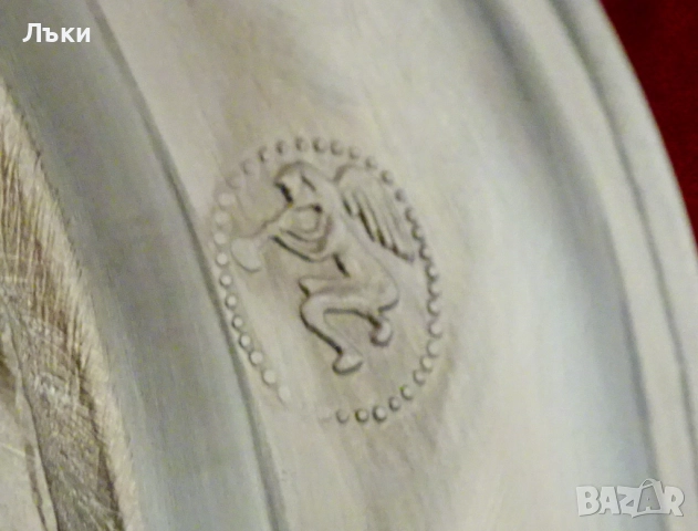 Калаена чиния пано с лов на Глиган през 1700 г. , снимка 7 - Пана - 51704686