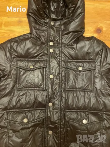 Zegna мъжко пухено яке L, снимка 3 - Якета - 49066289