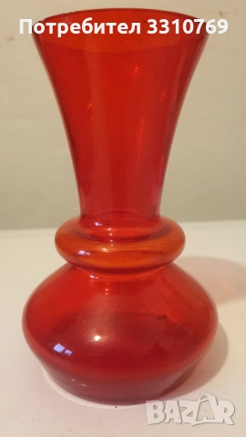 Декоративни стъклени вази Мурано, стил "Арт нуово"., снимка 8 - Вази - 52432679