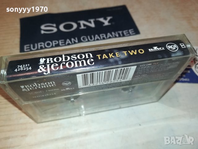 ROBSON & JEROME ORIGINAL TAPE 0809230935, снимка 5 - Аудио касети - 42118525