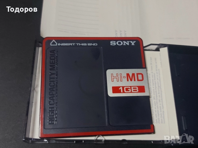 Sony Hi-MD 1GB , снимка 8 - Други - 52742418