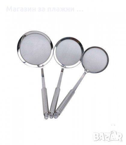 ЦЕДКА С ФИНА МРЕЖА, НЕРЪЖДАЕМА СТОМАНА - код  2999