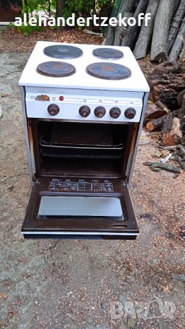 Електрическа емайлирана готварска печка Siemens, снимка 8 - Печки, фурни - 34464334