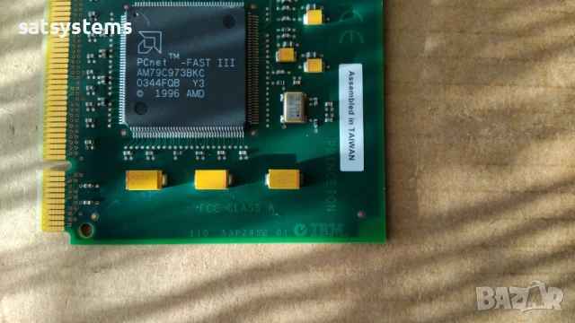 IBM 53P0057 2849 10/100Mbps Ethernet IOA Adapter Card, снимка 8 - Мрежови адаптери - 50570325
