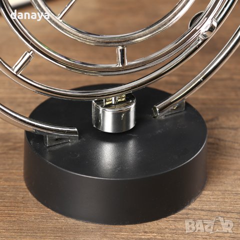 1299 Антистрес махало сфера сувенир за офис играчка вечно движение, снимка 3 - Декорация за дома - 44160668