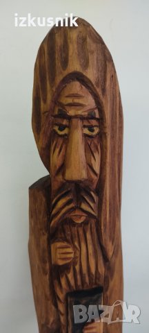 Дърворезба, фигура Апостол, снимка 2 - Статуетки - 35911958