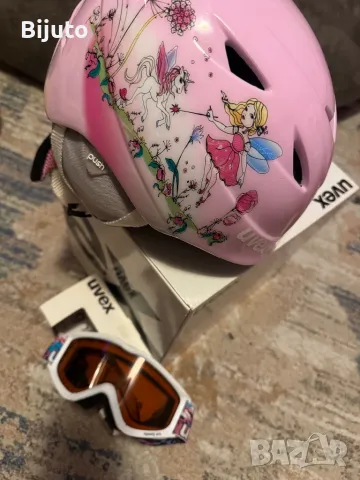 Каска и Очила детски UVEX