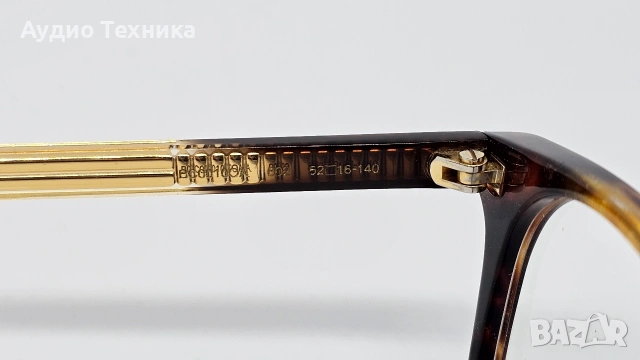 Boucheron BC0010OA 002 52-16-140 Havana / Yellow Asian Fit, снимка 7 - Слънчеви и диоптрични очила - 53542167