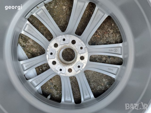 БМВ Алуминиеви джанти със зимни гуми , снимка 2 - Гуми и джанти - 41479069