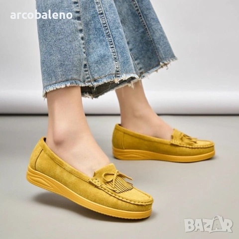 Дамски мокасини, 7цвята , снимка 5 - Дамски ежедневни обувки - 53817900