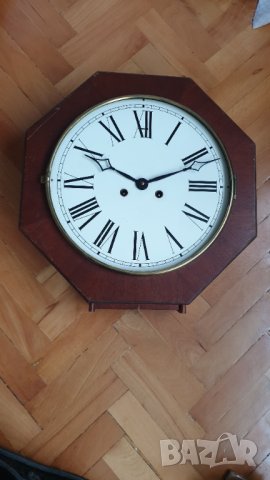 Стенен часовник, снимка 6 - Антикварни и старинни предмети - 44214547