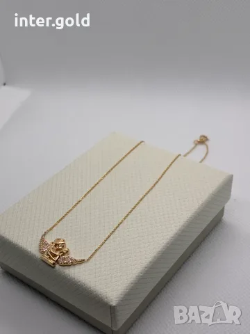 Златно колие 2.75гр, снимка 3 - Колиета, медальони, синджири - 55736931