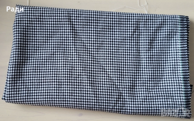 Платове за сако панталон пола лукс черен габардин плътен български, снимка 11 - Платове и дамаски - 36765961