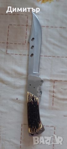 Продавам нож с калъф за колана , снимка 4 - Ножове - 40885243