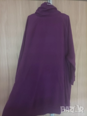 Макси памучна рокля с джобове тип худи Ulla Popken , снимка 5 - Рокли - 52874129