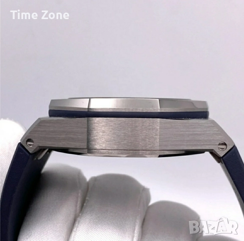 Audemars Piguet Royal Oak Offshore Chronograph 43mm Steel Blue Dial, снимка 8 - Мъжки - 52998647