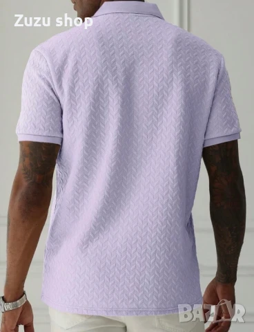 Мъжка тениска с яка, снимка 16 - Тениски - 50814350