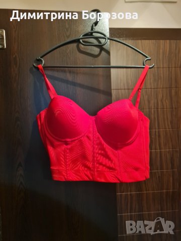 Червен Дамски топ/бюстие 