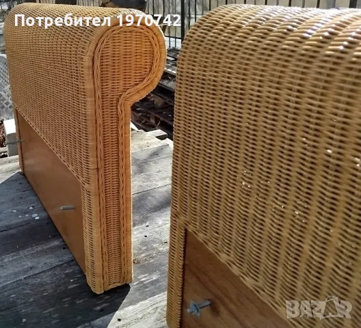 Странични облегалки от ратан за фотьойл или диван. , снимка 5 - Дивани и мека мебел - 49385491