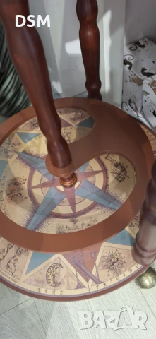 Нов Мини Бар Глобус - Светъл - Поставка за Бутилки  - Подарък - Юбилей!, снимка 6 - Маси - 43129062