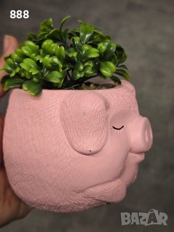 декоративни саксии прасенце, снимка 2 - Декорация за дома - 53538710