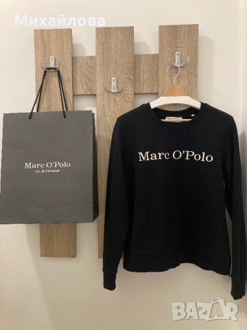 Суичър в тъмно синьо без качулка на Marc O'Polo, нов с етикет, снимка 3 - Суичъри - 51910572