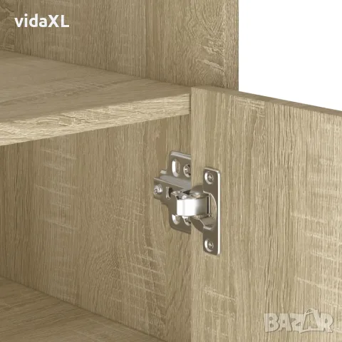 vidaXL Сайдборд, дъб сонома, 45x35x75 см, инженерно дърво, снимка 9 - Бюфети - 56148255