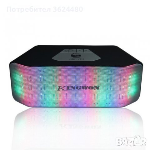Блутут колонка с LED СВЕТЛИНИ, снимка 16 - Bluetooth тонколони - 40109963