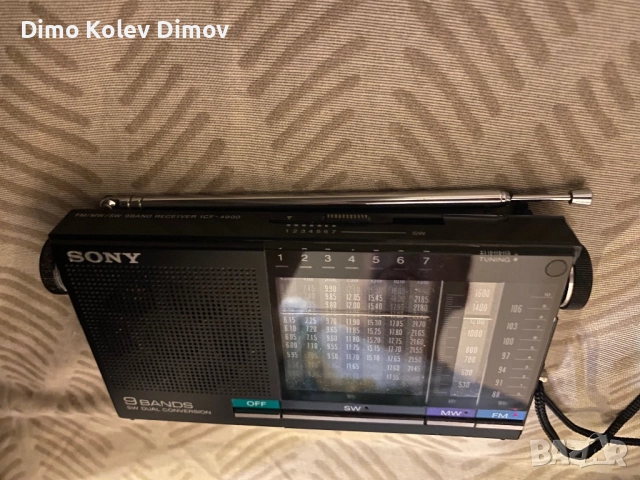 SONY ICF 4900, Радио, Транзистор. Mega Rare!, снимка 13 - Радиокасетофони, транзистори - 52957884