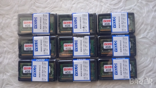НОВИ!4GB DDR3 PC3 8500/1066MHZ 2RX8///PC3 10600/1333MHz- 2RX8 Ram за стари лаптопиSODIMM 1г.гаранция, снимка 5 - RAM памет - 49794156