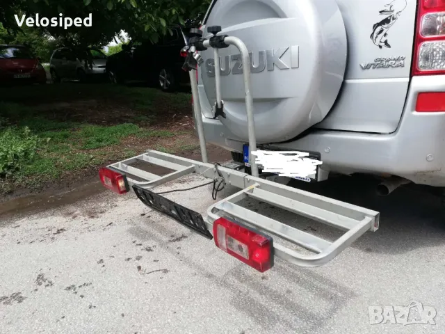 Багажник за 2бр. велосипеди, за теглич.