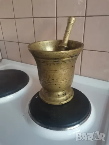Месингово хаванче с чукало 