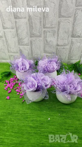 Бюджетен подарък в любимото лилаво!!, снимка 4 - Декорация за дома - 48596041