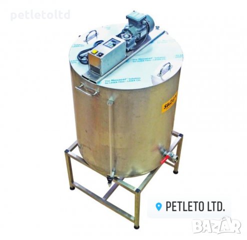 Професионална машина за крем мед или инвертиран захарен сироп 250 кг / 178 л SUZEN - Турция, снимка 2 - За пчели - 24680531