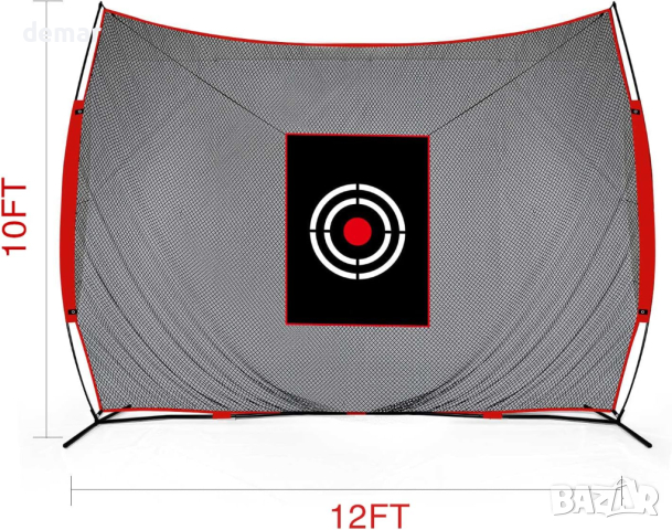 Мрежа за голф Kapler, за тренировки на закрито и открито, № 6 - 3,7х3м, снимка 2 - Голф - 44584287