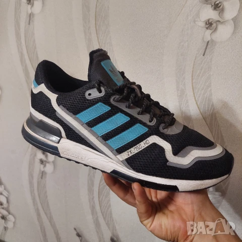 Adidas ZX 750 HD „Bright Cyan“  номер 45 1/3 оригинални маратонки , снимка 9 - Маратонки - 50716947