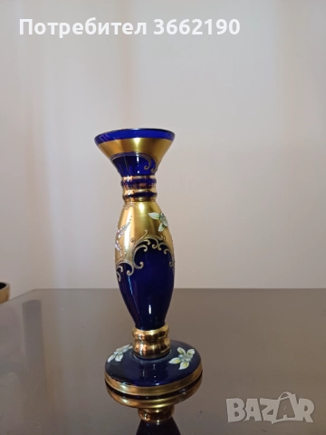 Ваза Бохемия, снимка 2 - Декорация за дома - 52586878