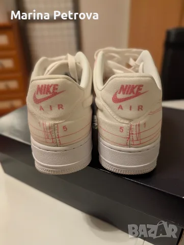 Лимитирани маратонки Nike Air Force 1 07 LX Blueprint, снимка 3 - Кецове - 55804001