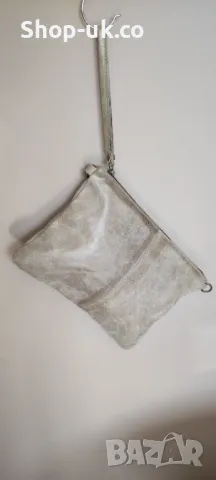 Дамски несесер от естествена кожа, снимка 3 - Чанти - 47506316