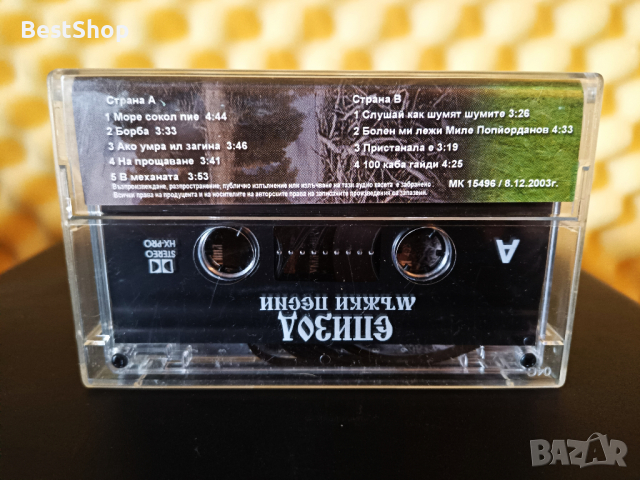 Епизод - Мъжки песни, снимка 2 - Аудио касети - 36119114
