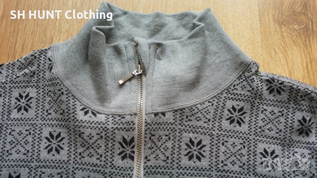 WE NORWEGIANS Zip-Up 100% Merino Wool размер L блуза 100% Мерино вълна - 284, снимка 8 - Блузи - 41388939