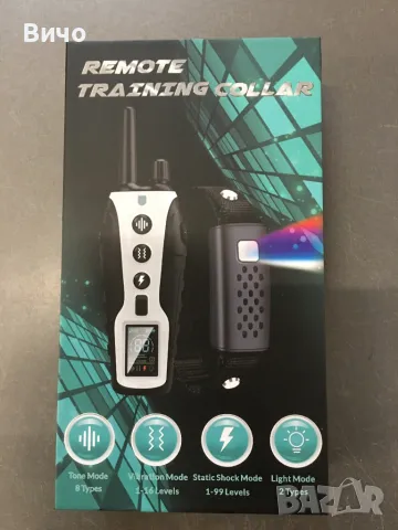 Електронен нашийник-Телетакт RS3 с 4 функции, снимка 1