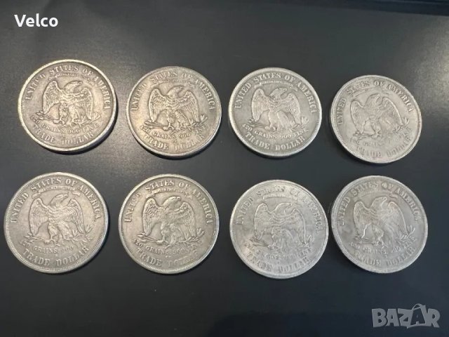 монети реплика на сребърни доларии, снимка 4 - Нумизматика и бонистика - 49630972