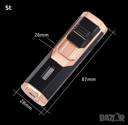 COHIBA подаръчен комплект запалка и ножица, снимка 8 - Запалки - 42114335