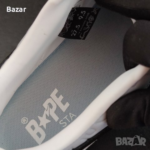 Bape Sta Grey Ape Нови Обувки Маратонки Размер 43 Номер 27.5см Стелка , снимка 9 - Маратонки - 41644963