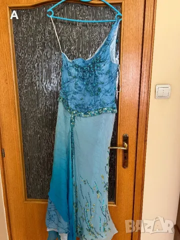 Бутикова рокля естествена коприна