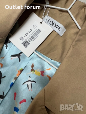 Дамски тренч Loewe , снимка 3 - Якета - 53818583