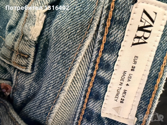 Дамски къси панталони Zara, размер 36, снимка 4 - Панталони - 52019668